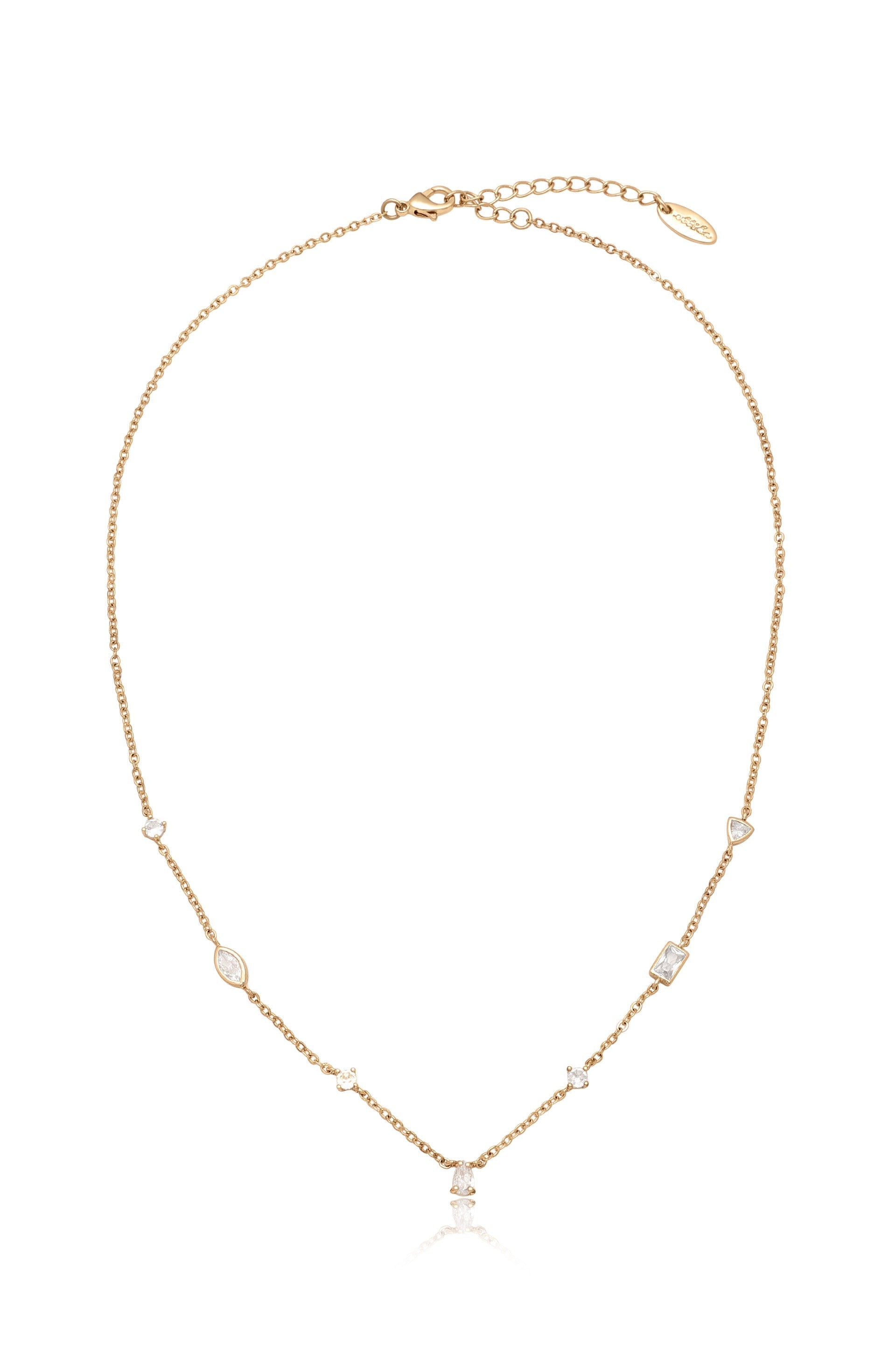 Shapely Crystals Necklace
