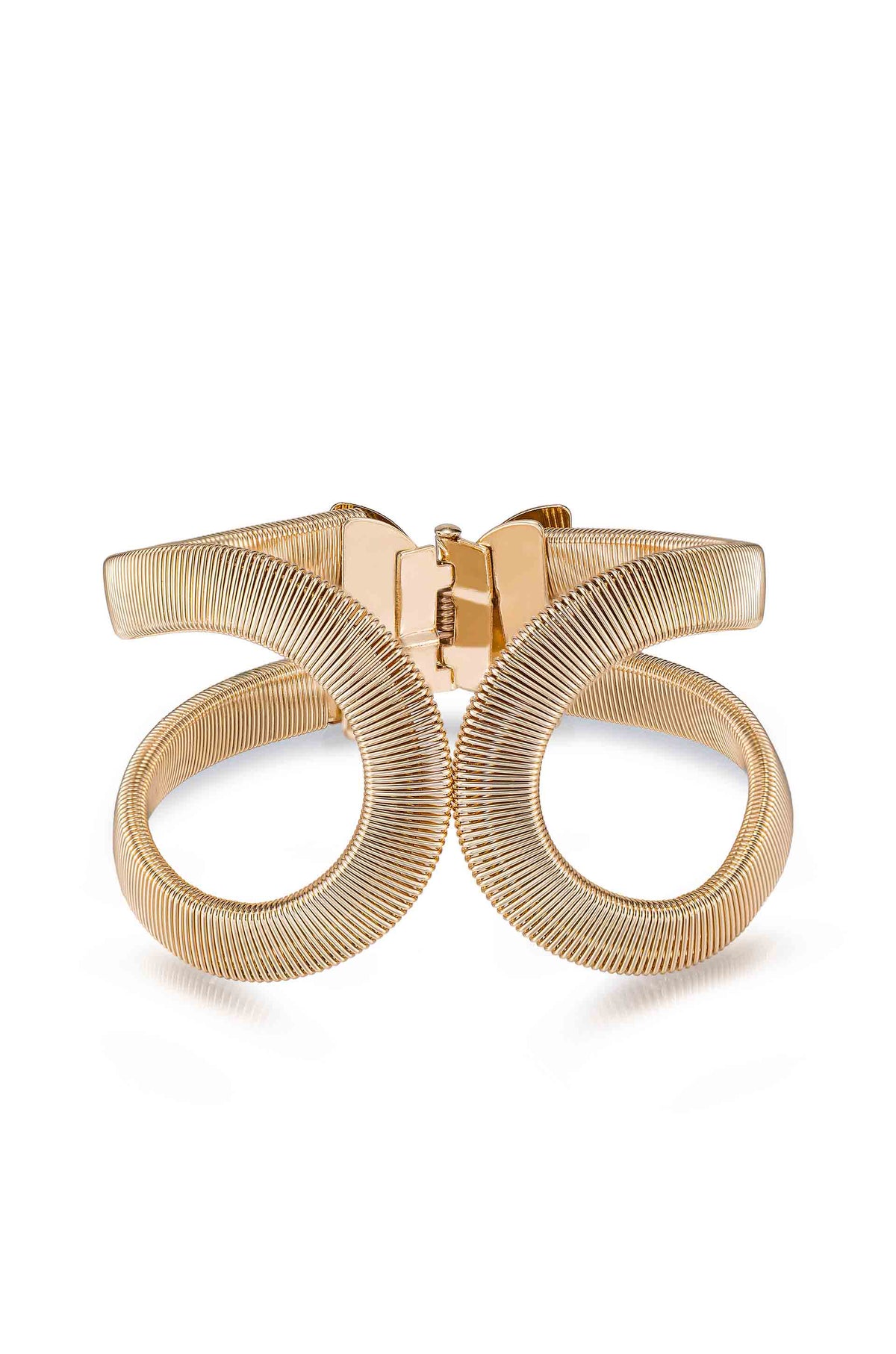 Abstract Flex Cuff Bracelet