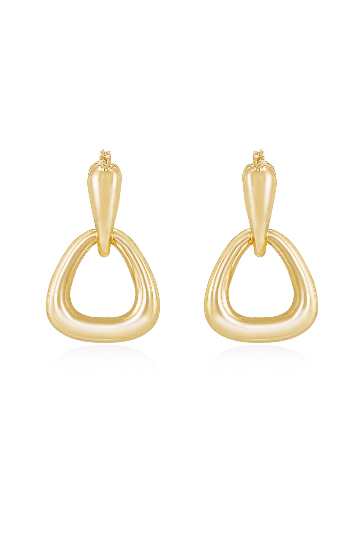 Baby Double Dangle Hoop Earrings