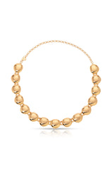 Polished Pebble Choker Necklace