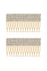 Dynasty Hair Comb Set in Crystal