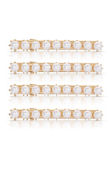 Diana Pearl Clip Set