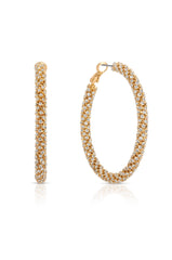 Rope Chain Hoop Earrings