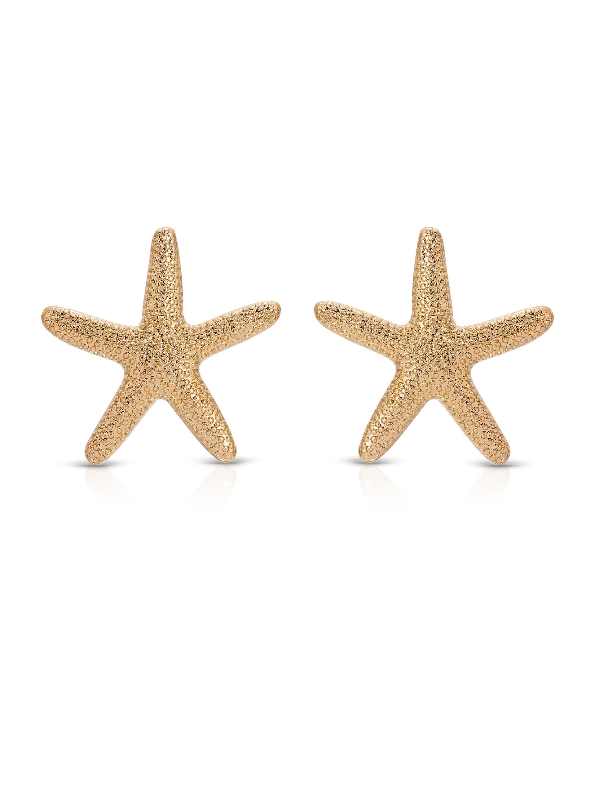 Statement Starfish Stud Earrings