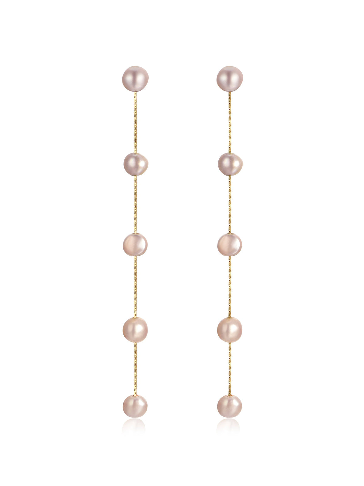 Dripping Pearl Delicate Drop Earrings