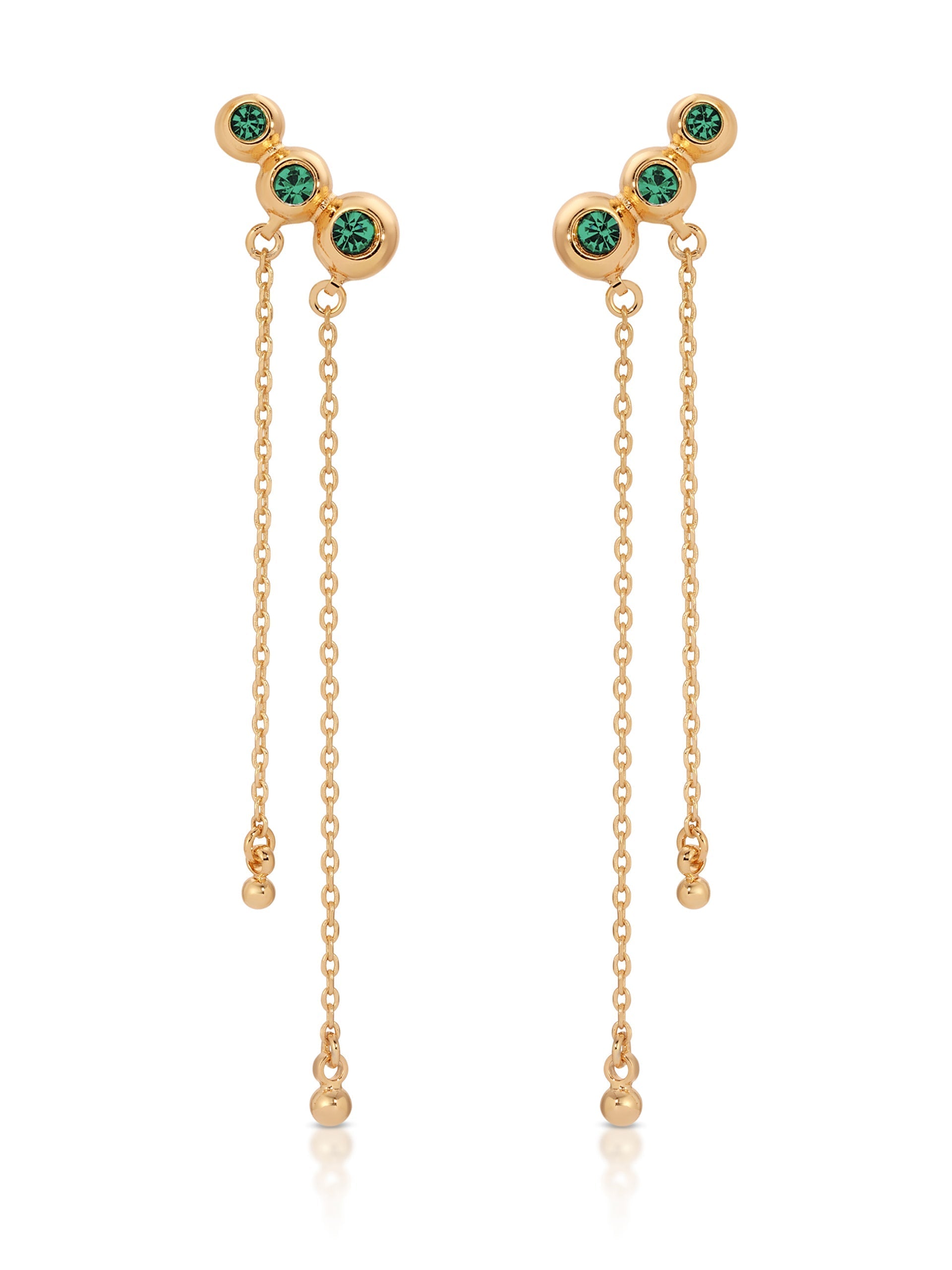 Emerald City Waterfall Earrings