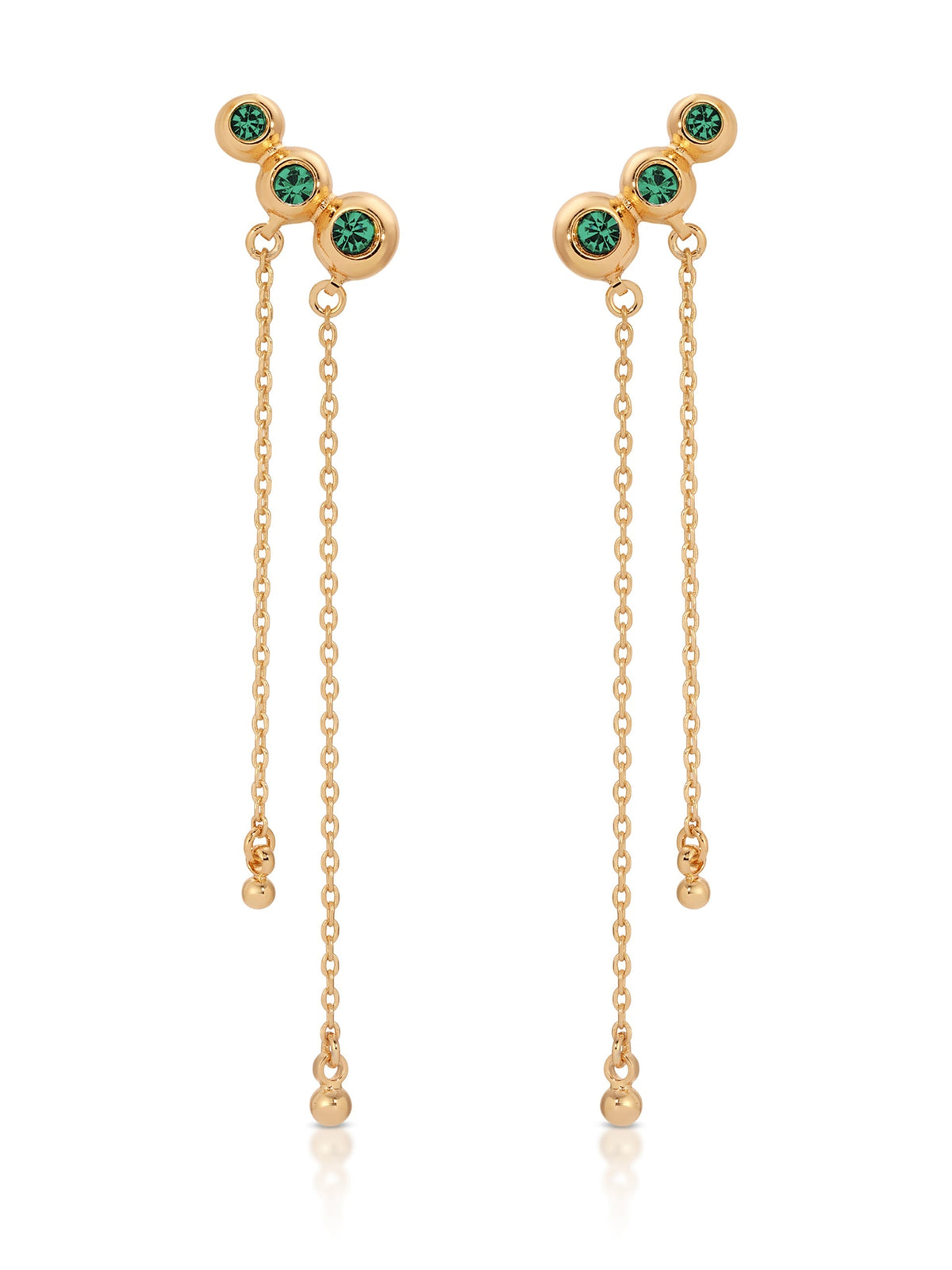 Emerald City Waterfall Earrings