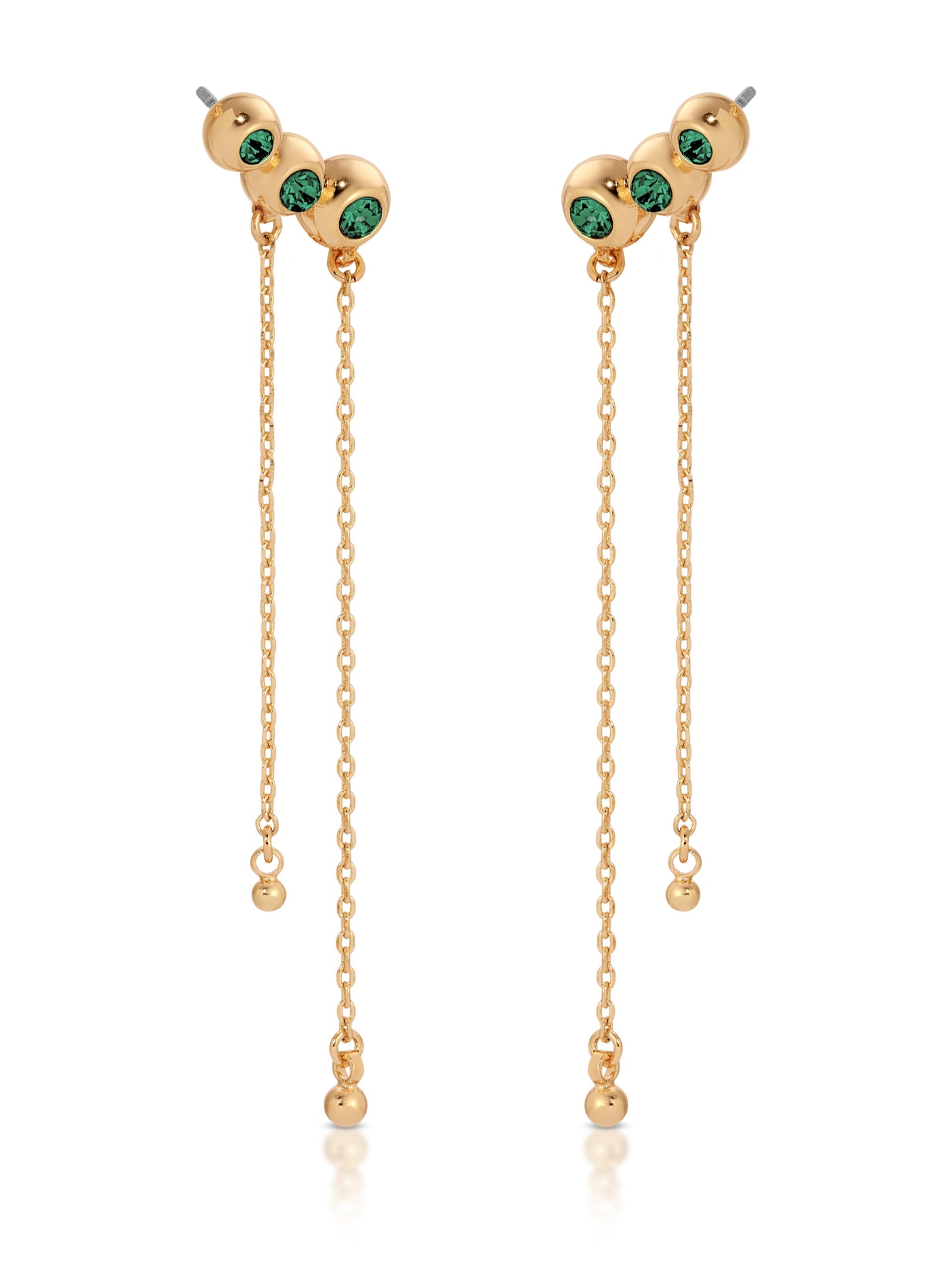 Emerald City Waterfall Earrings
