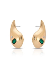 Emerald Droplet Earrings