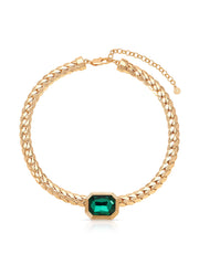Deco Crystal Necklace