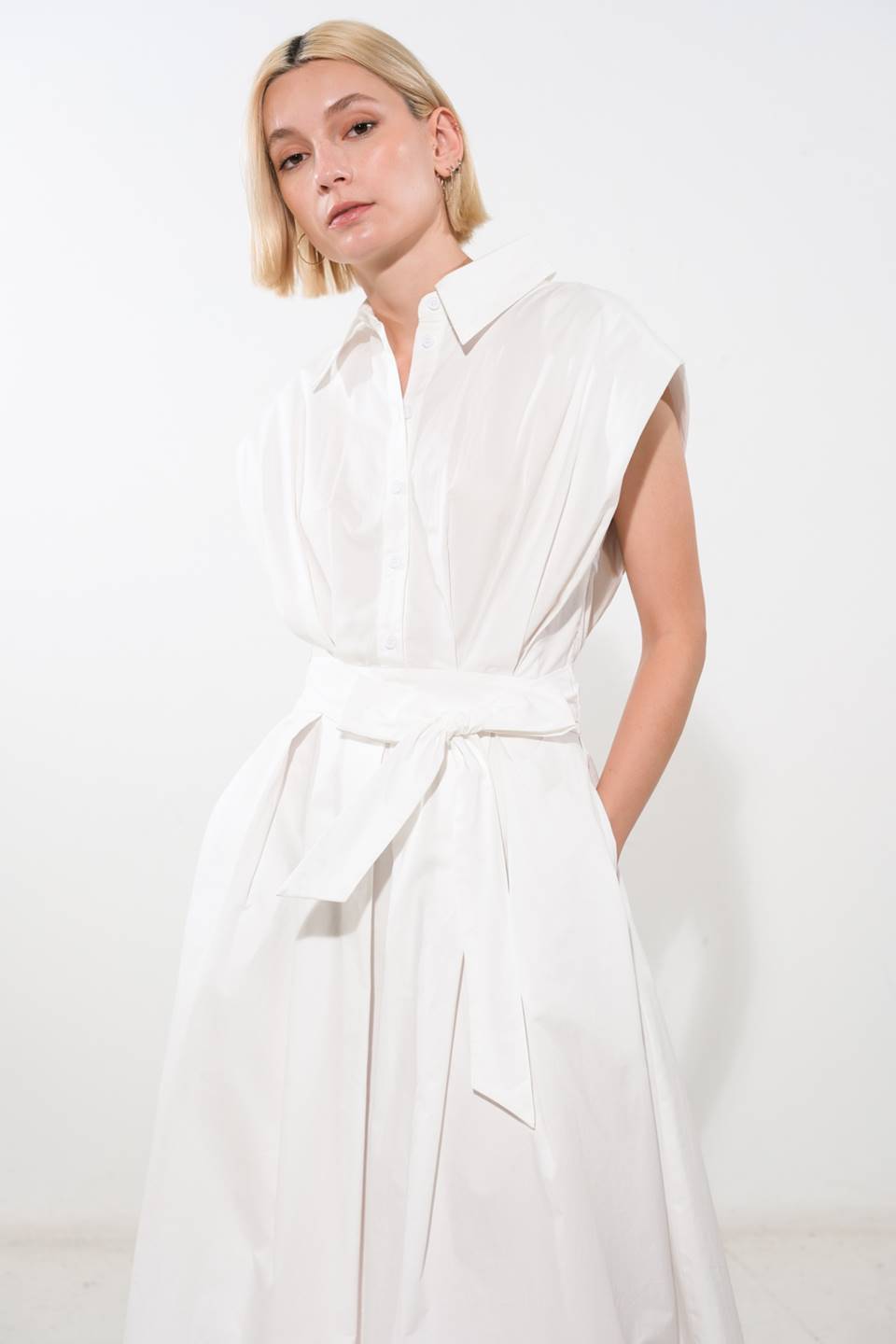 DEEPER CONNECTION DROP SHOULDER DRESS - FINAL SALE