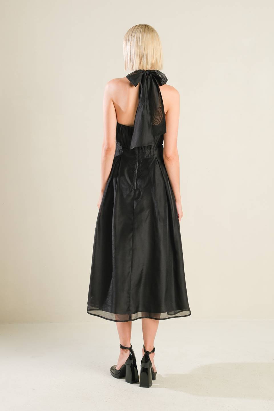 INVITATION TO LOVE WOVEN MIDI DRESS - FINAL SALE