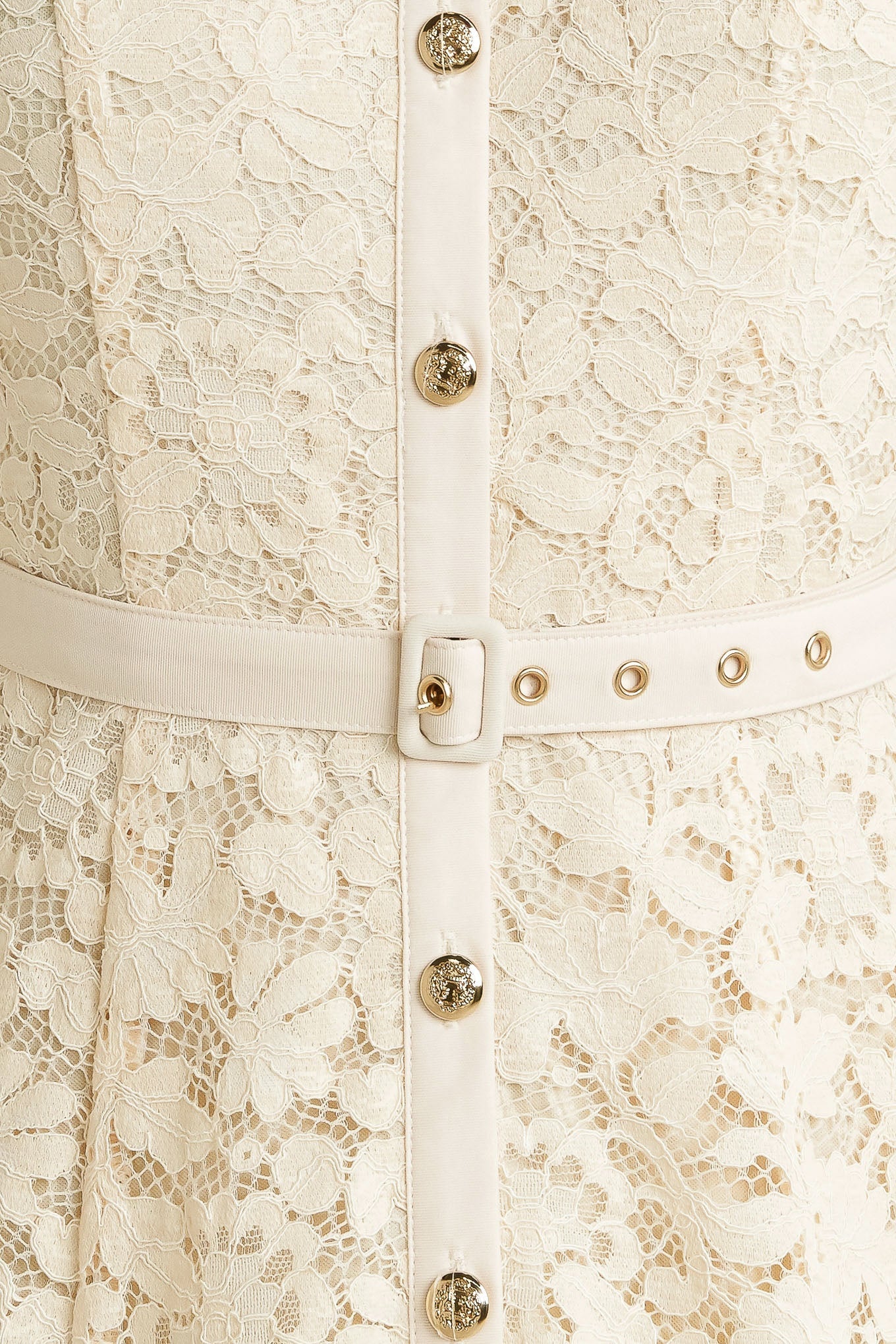PURELY ROMANTIC LACE MIDI DRESS - FINAL SALE
