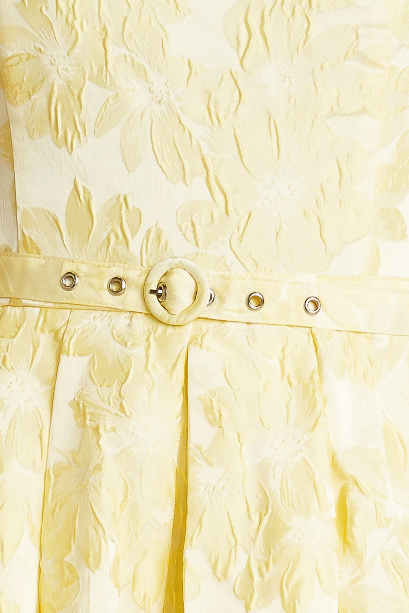 BUTTERCUP BLOOM LEMON YELLOW MIDI DRESS- FINAL SALE
