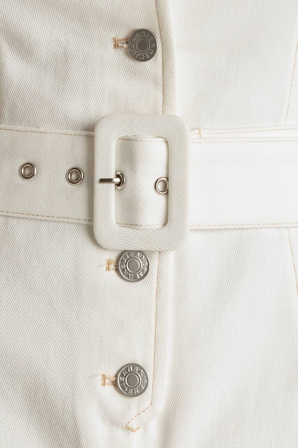 TAKE THE LEAD - WHITE SLEEVELESS ROMPER