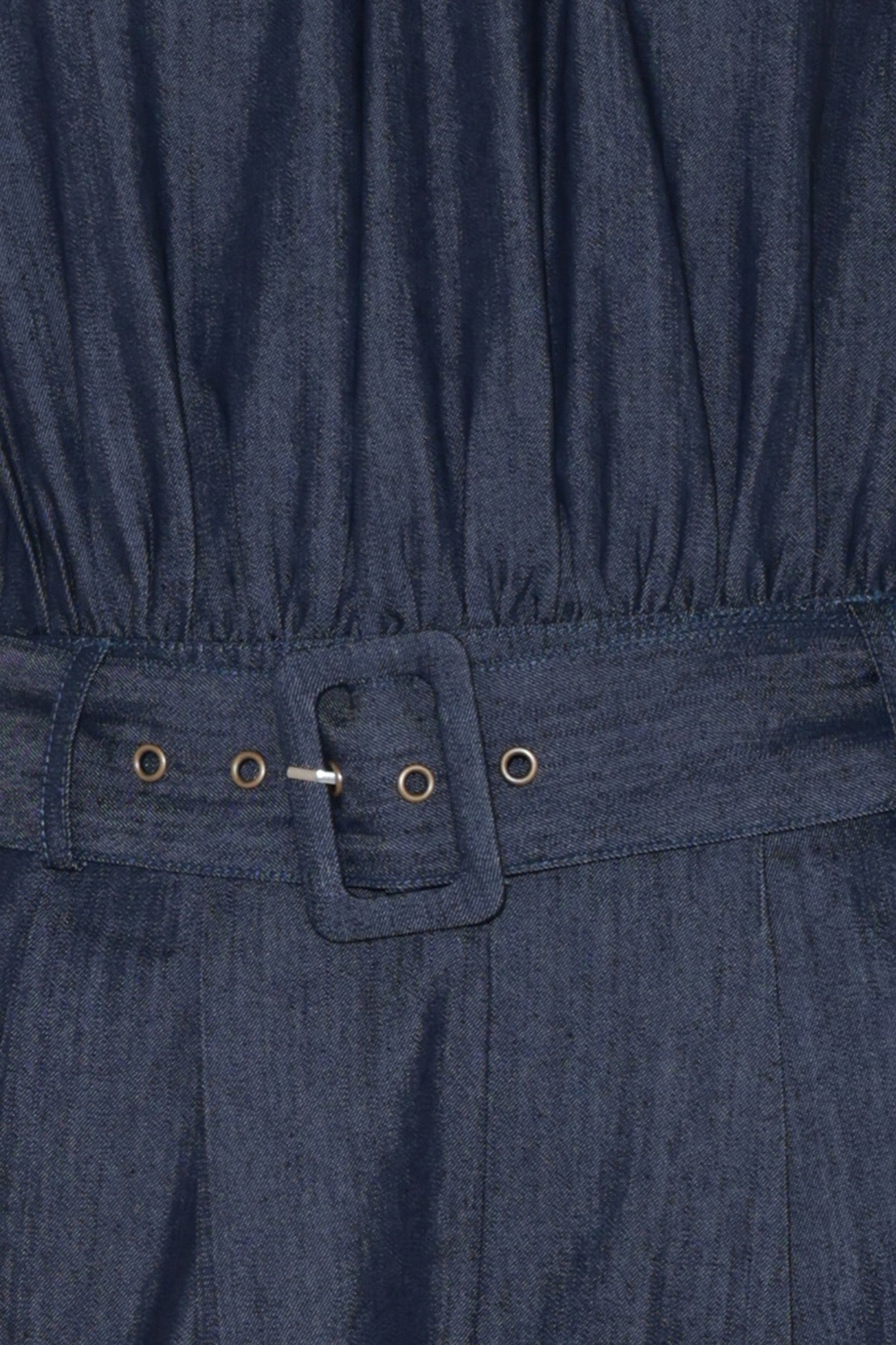 EVENING EDITION DENIM JUMPSUIT - FINAL SALE
