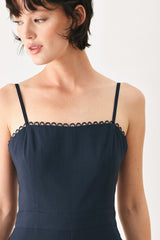 AFTER HOURS NAVY JUMPSUIT