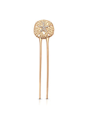 Sand Dollar Hair Pin