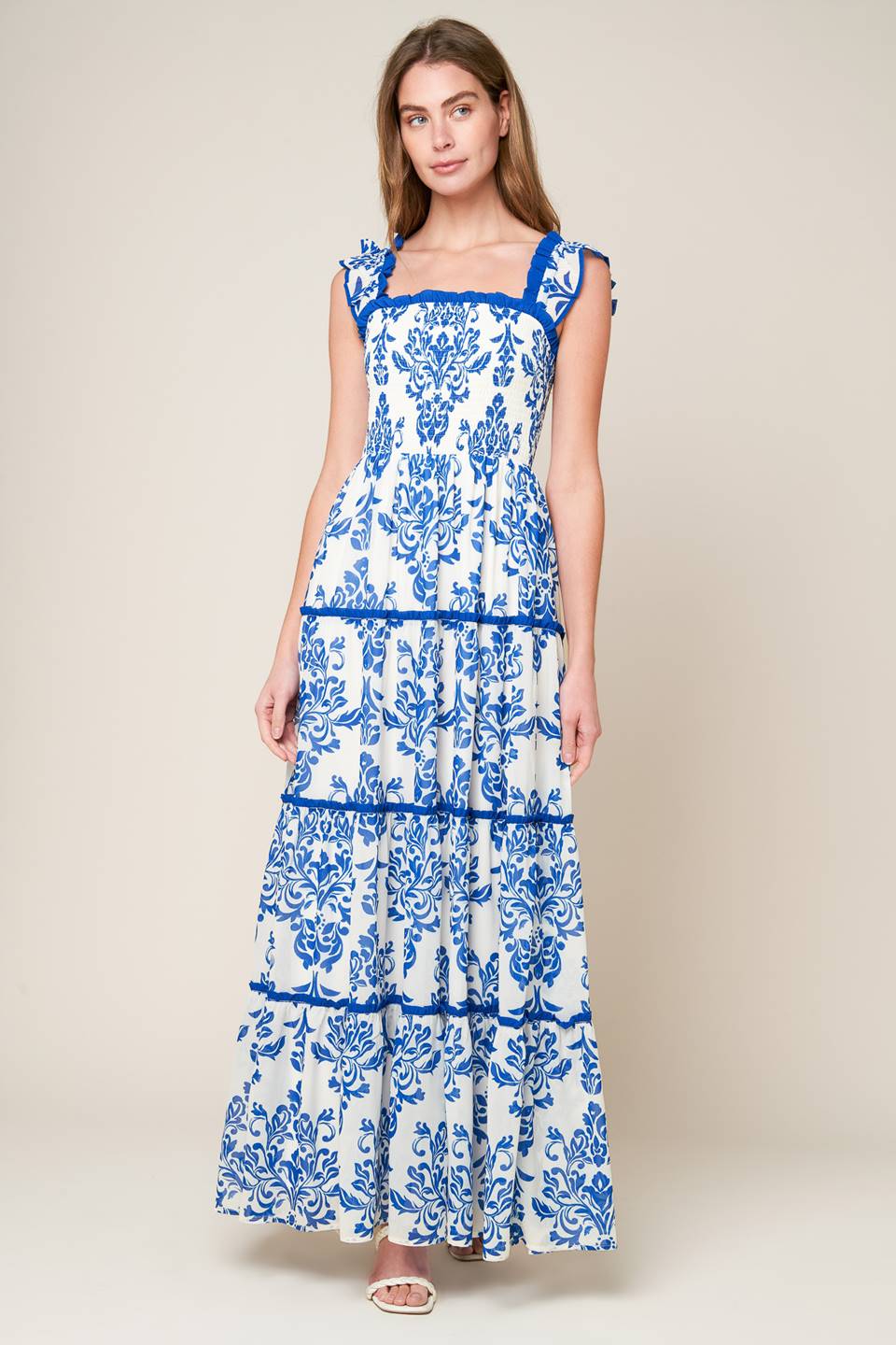 MOST BEAUTIFUL DAY WOVEN MAXI DRESS - FINAL SALE