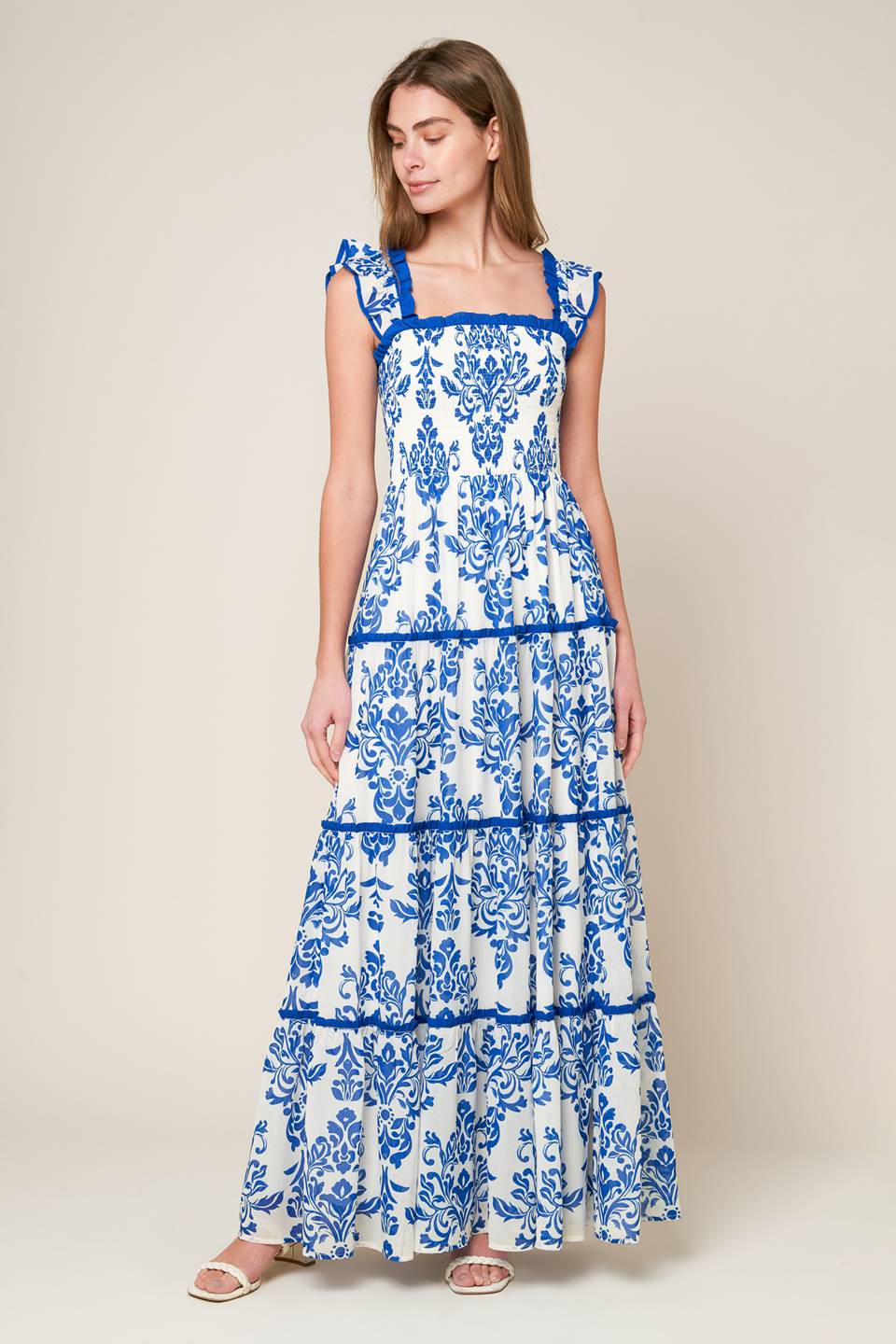 MOST BEAUTIFUL DAY WOVEN MAXI DRESS - FINAL SALE