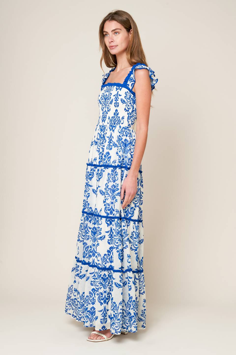 MOST BEAUTIFUL DAY WOVEN MAXI DRESS - FINAL SALE