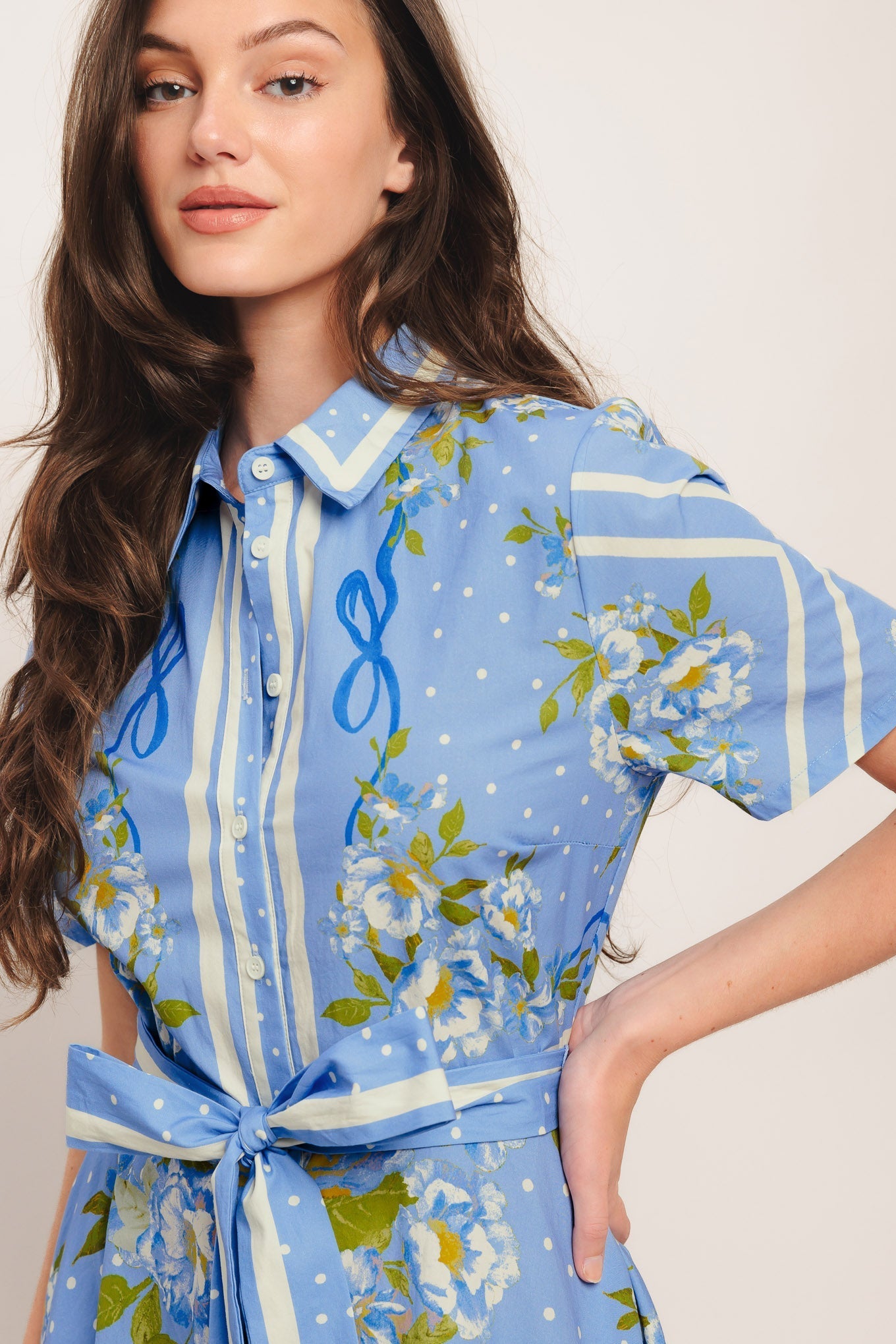 SWEET SOPHISTICATE SHORT SLEEVE MIDI DRESS - FINAL SALE