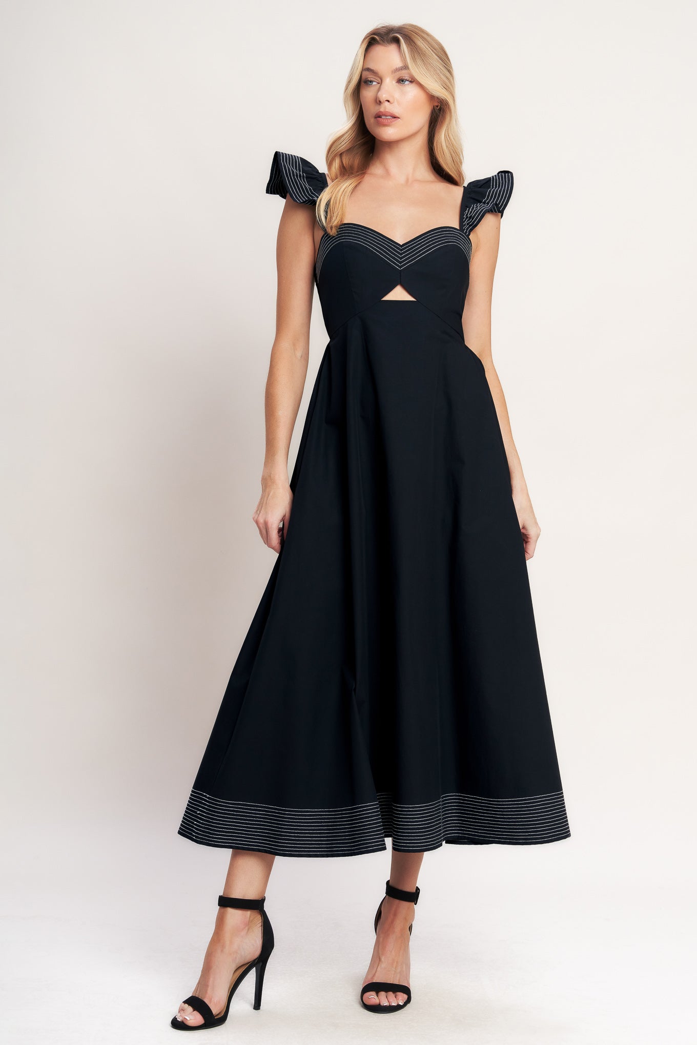 BEAUTIFULLY UNEXPECTED MIDI DRESS - FINAL SALE