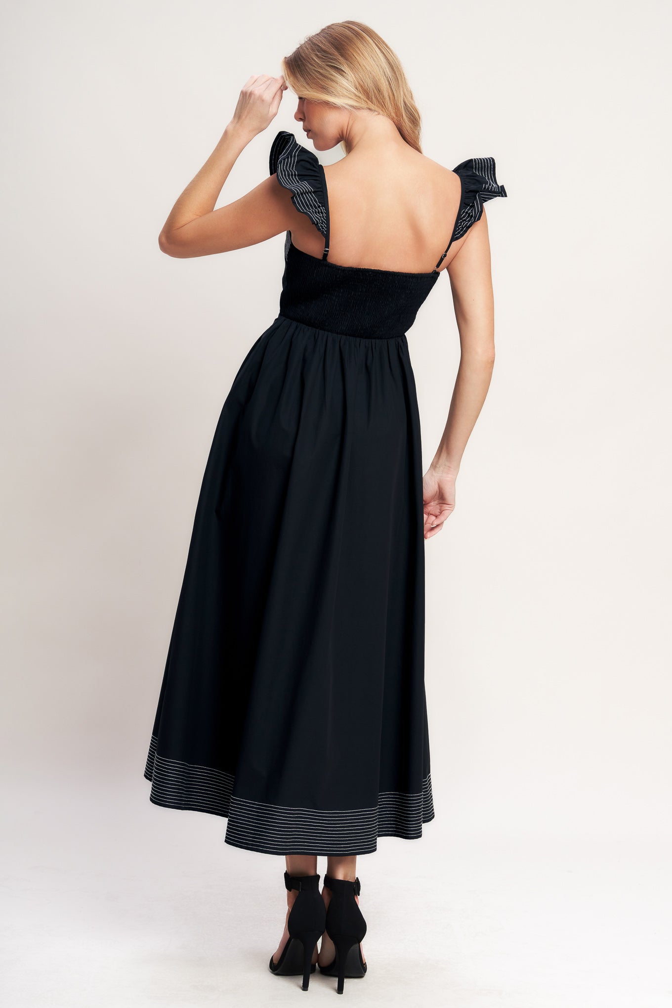 BEAUTIFULLY UNEXPECTED MIDI DRESS