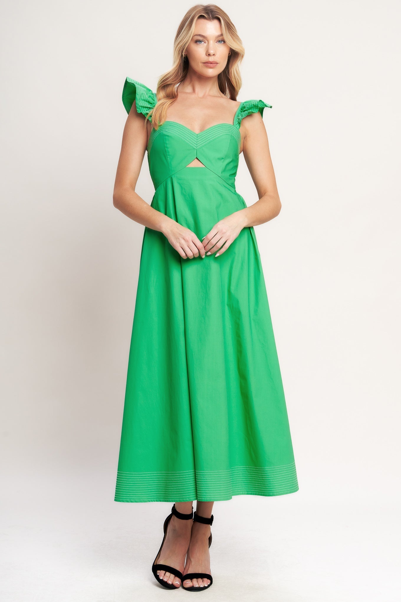 BEAUTIFULLY UNEXPECTED MIDI DRESS - FINAL SALE