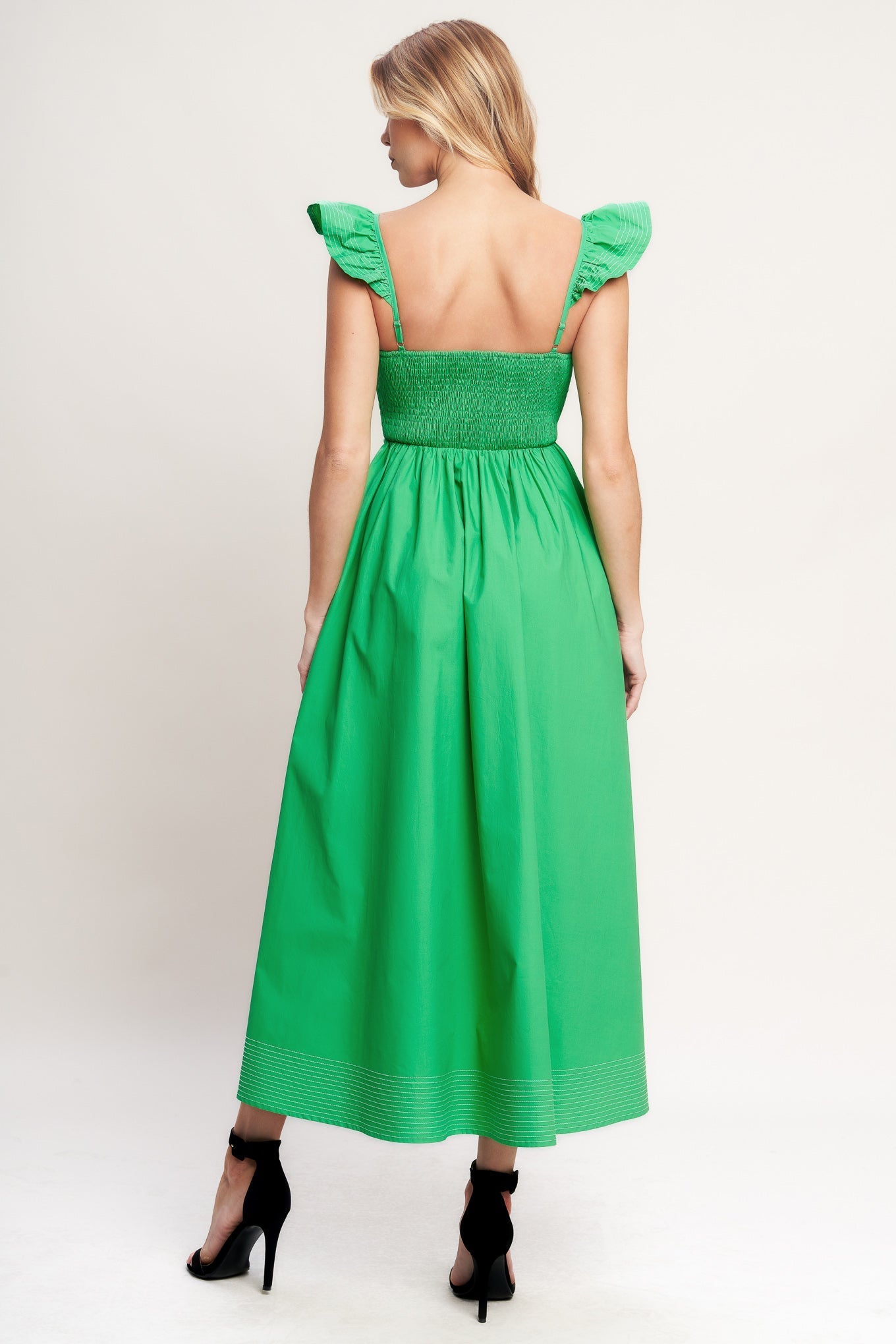 BEAUTIFULLY UNEXPECTED MIDI DRESS