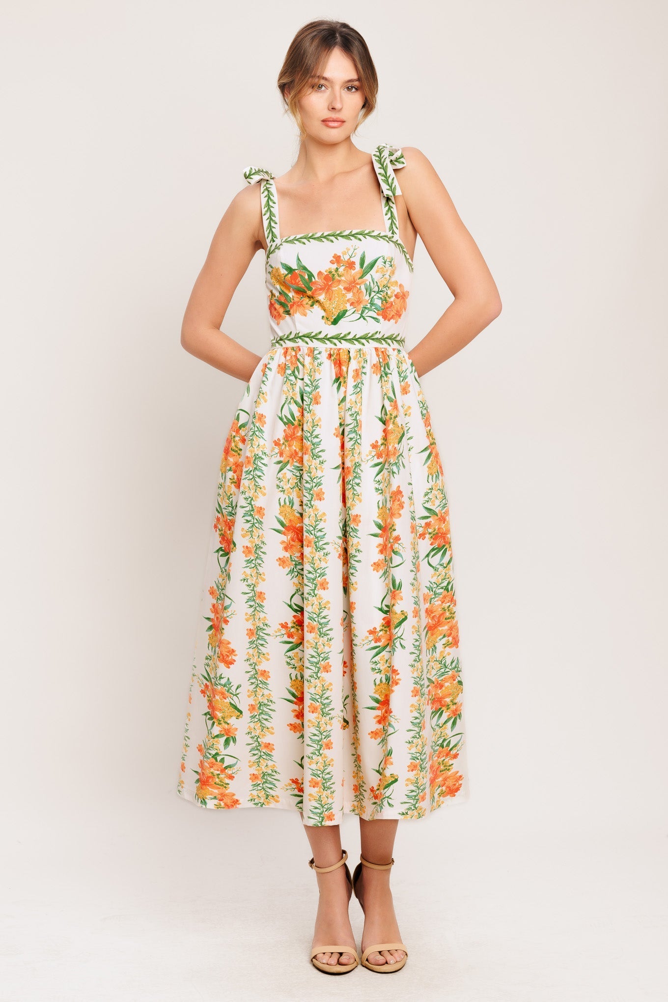 MARIGOLD BREEZE MIDI DRESS - FINAL SALE