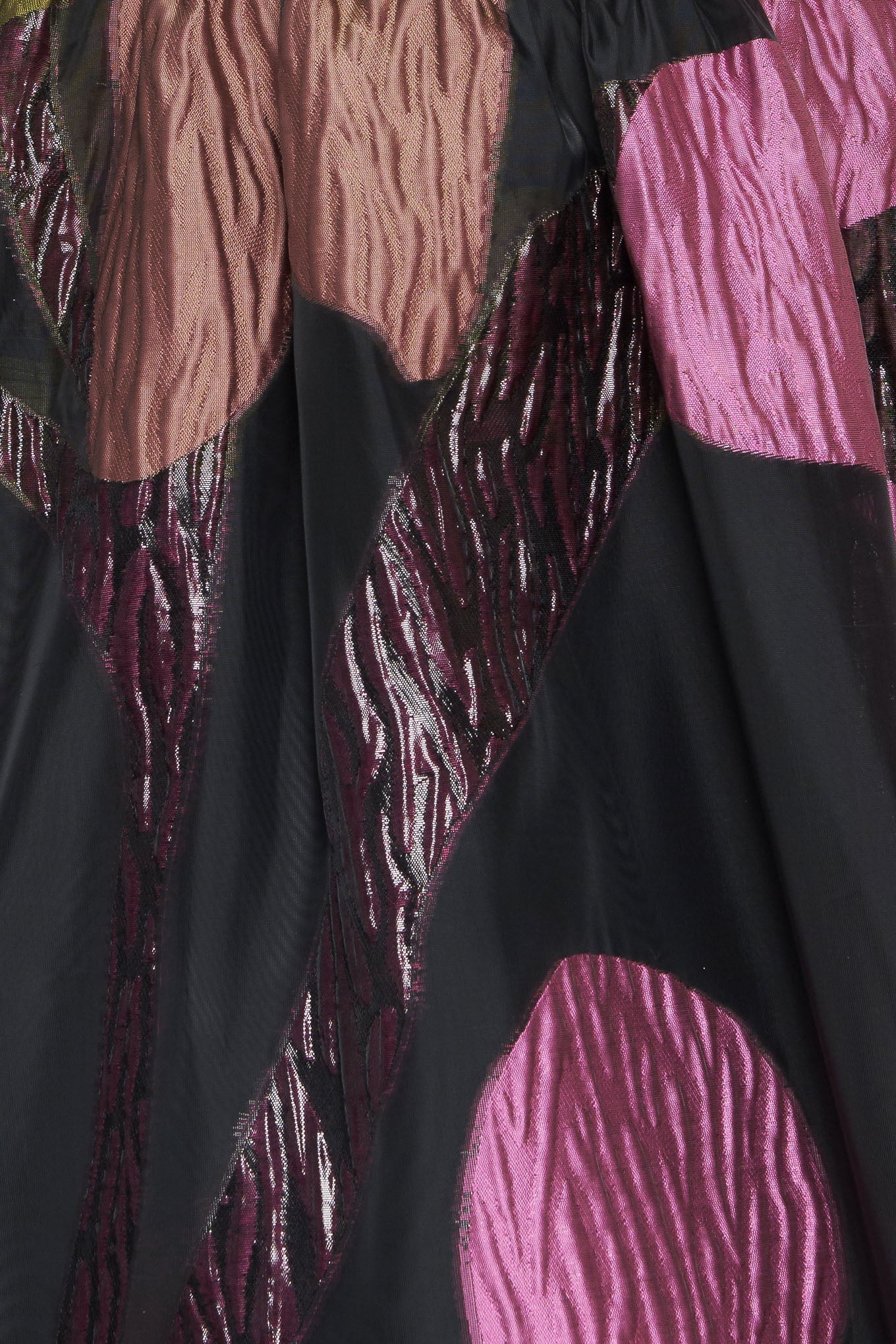 Size Small, ABSTRACT ROSE BLACK MIDI DRESS - FINAL SALE