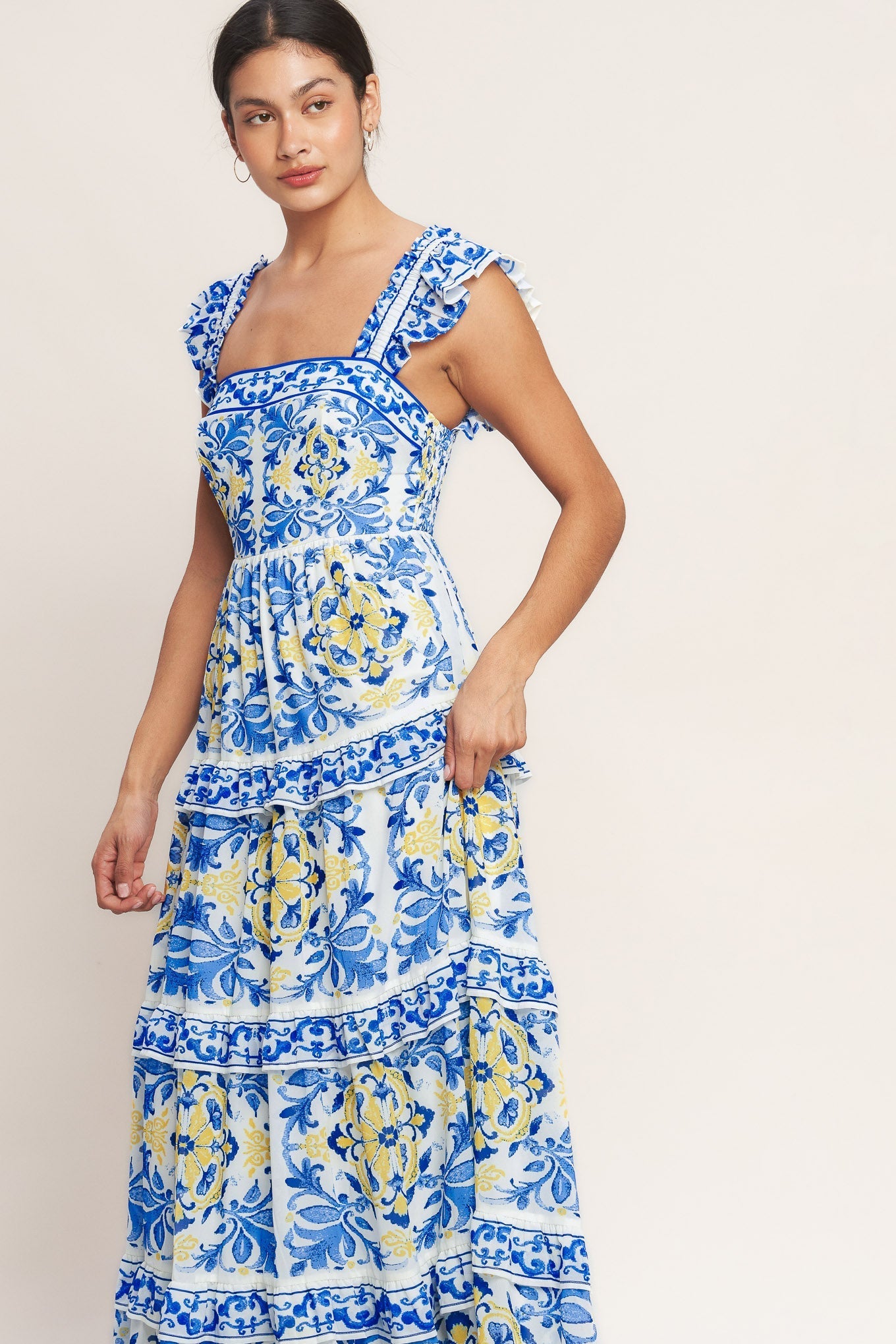 SALTY AIR SWEETHEART BLUE MAXI DRESS