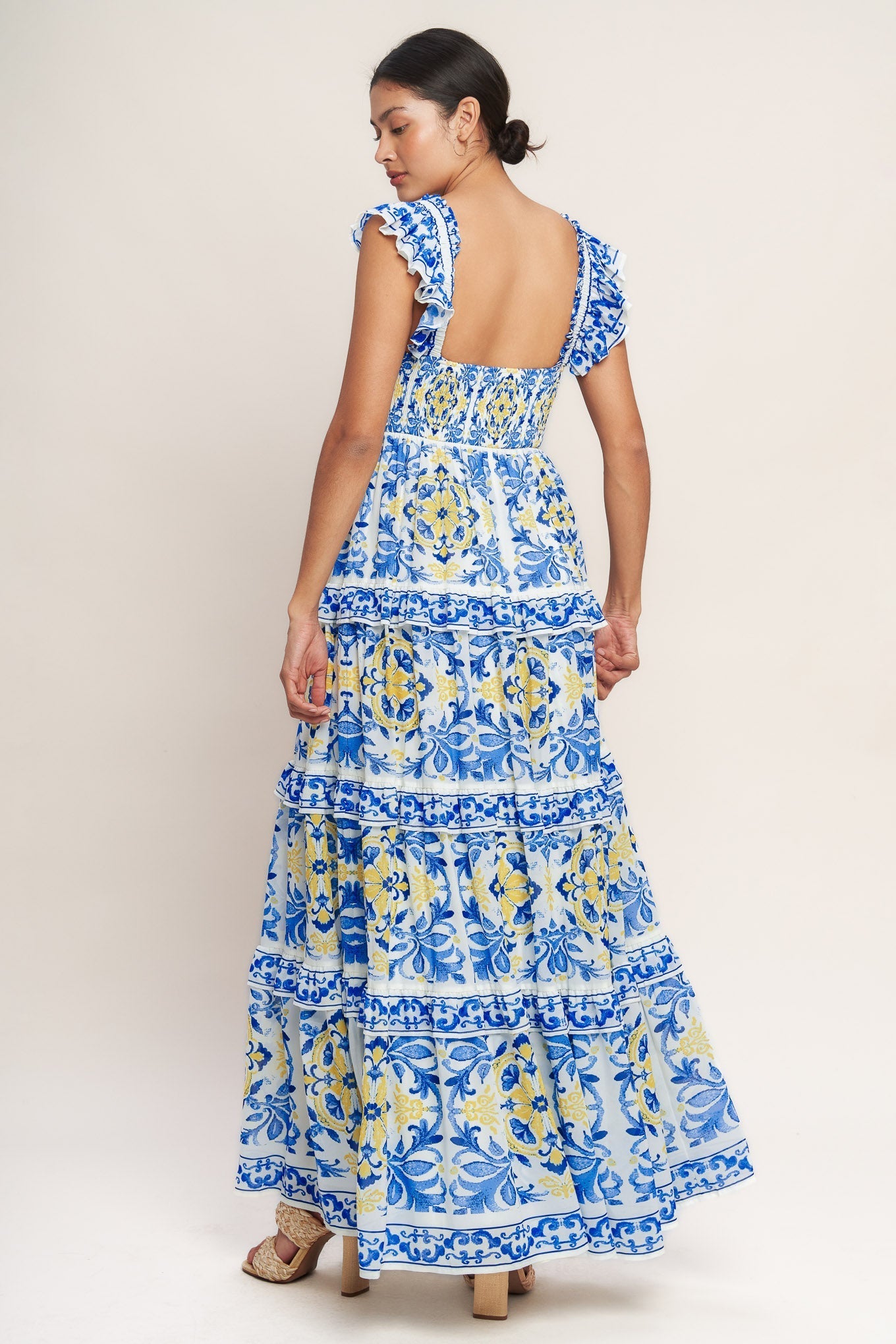 SALTY AIR SWEETHEART BLUE MAXI DRESS