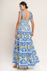 SALTY AIR SWEETHEART BLUE MAXI DRESS