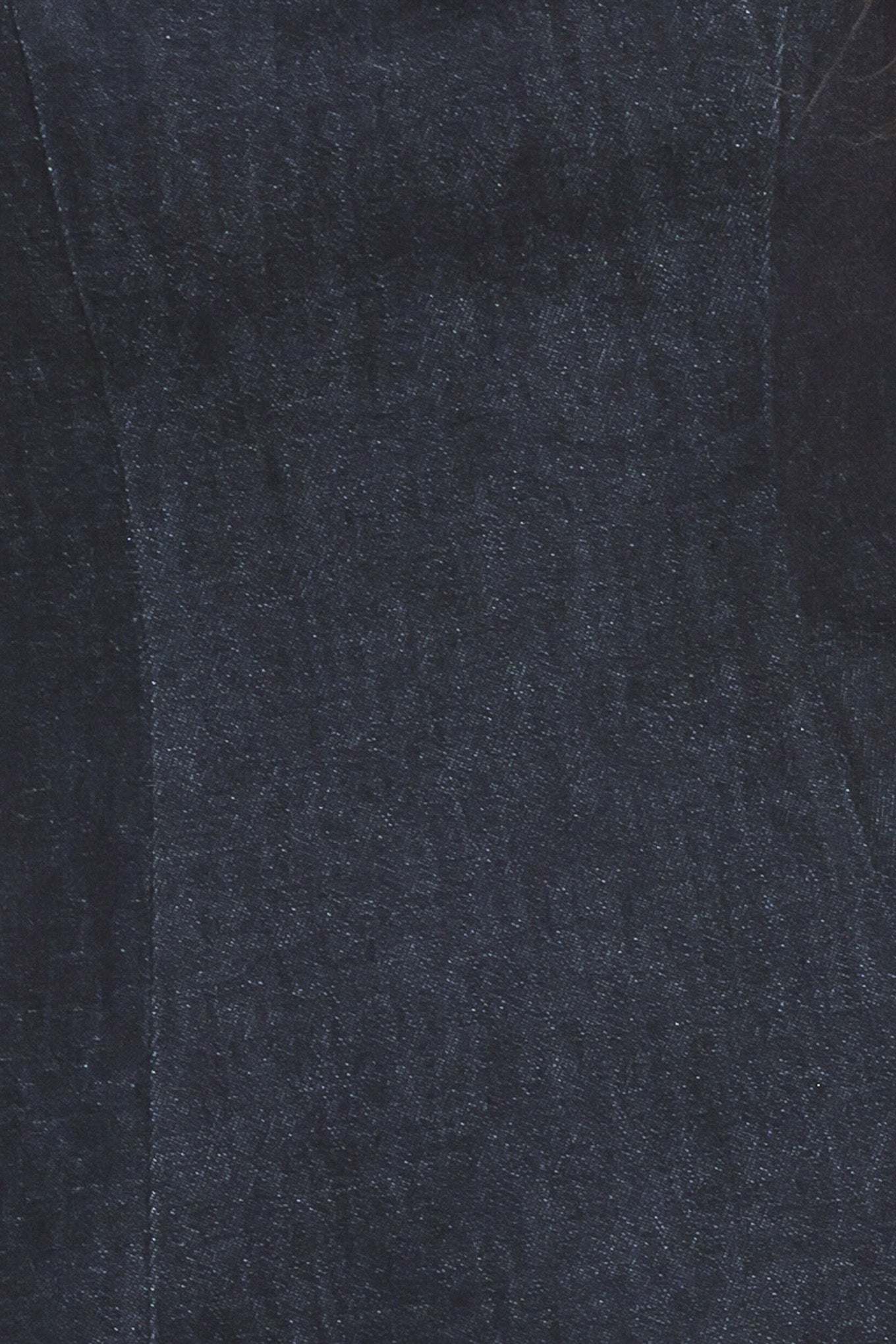 NIGHT OUT RUFFLE DENIM MINI DRESS