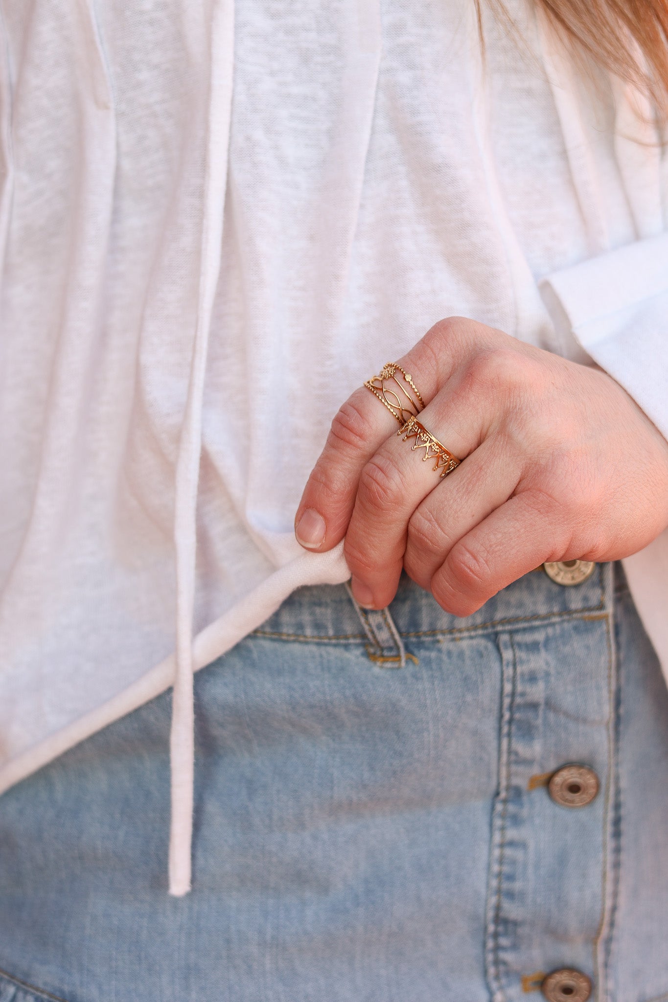 Hazel Adjustable Ring