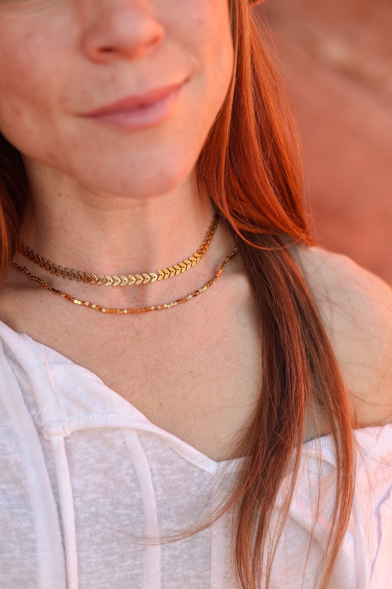 Persephone Leaf Necklace