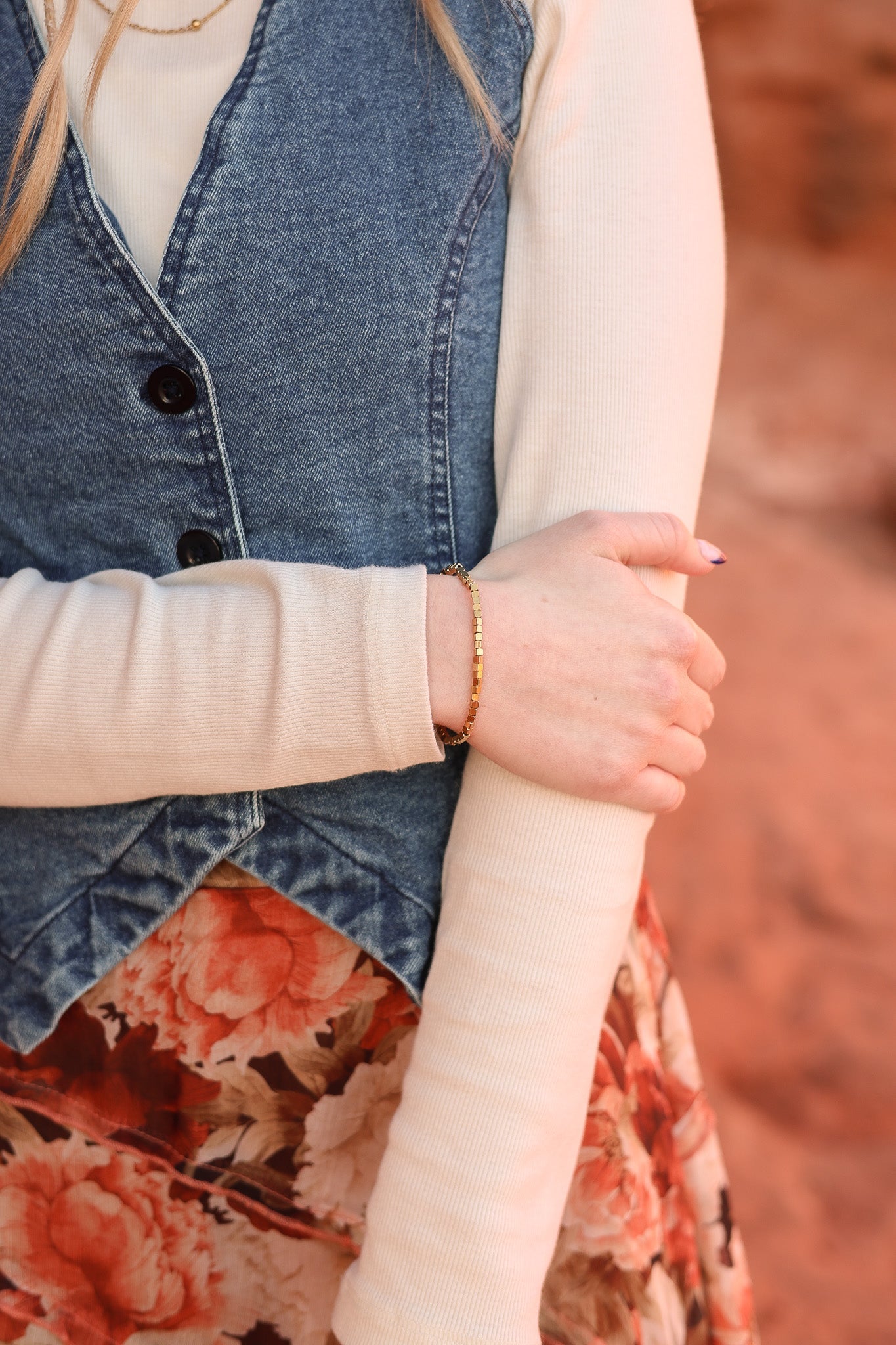 Ember Beaded Stretch Bracelets