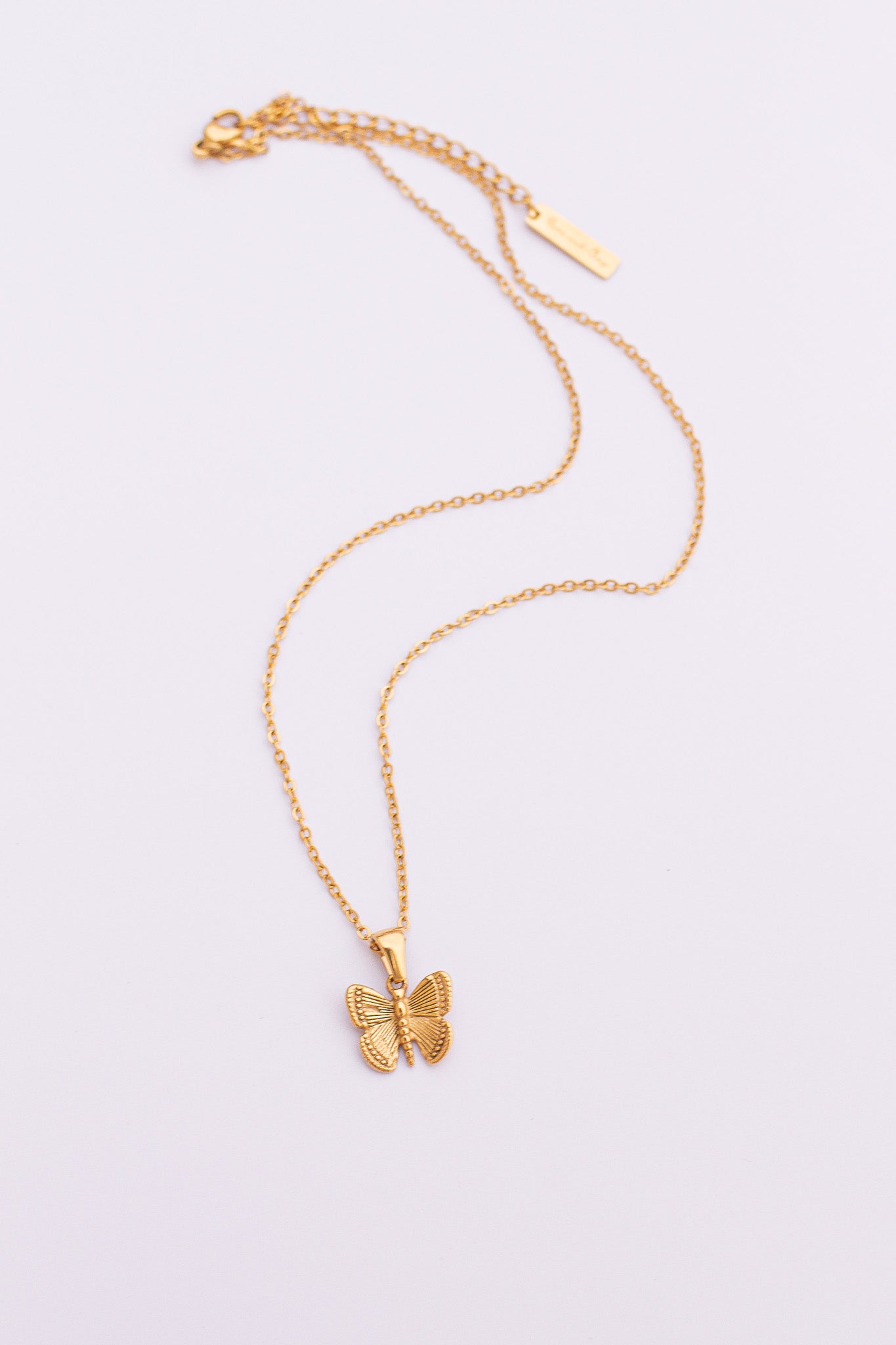 Butterfly Pendant Necklace
