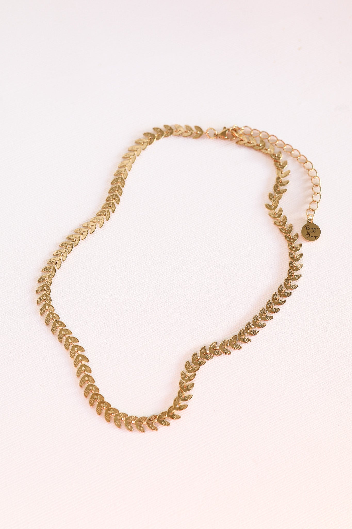 Persephone Leaf Necklace