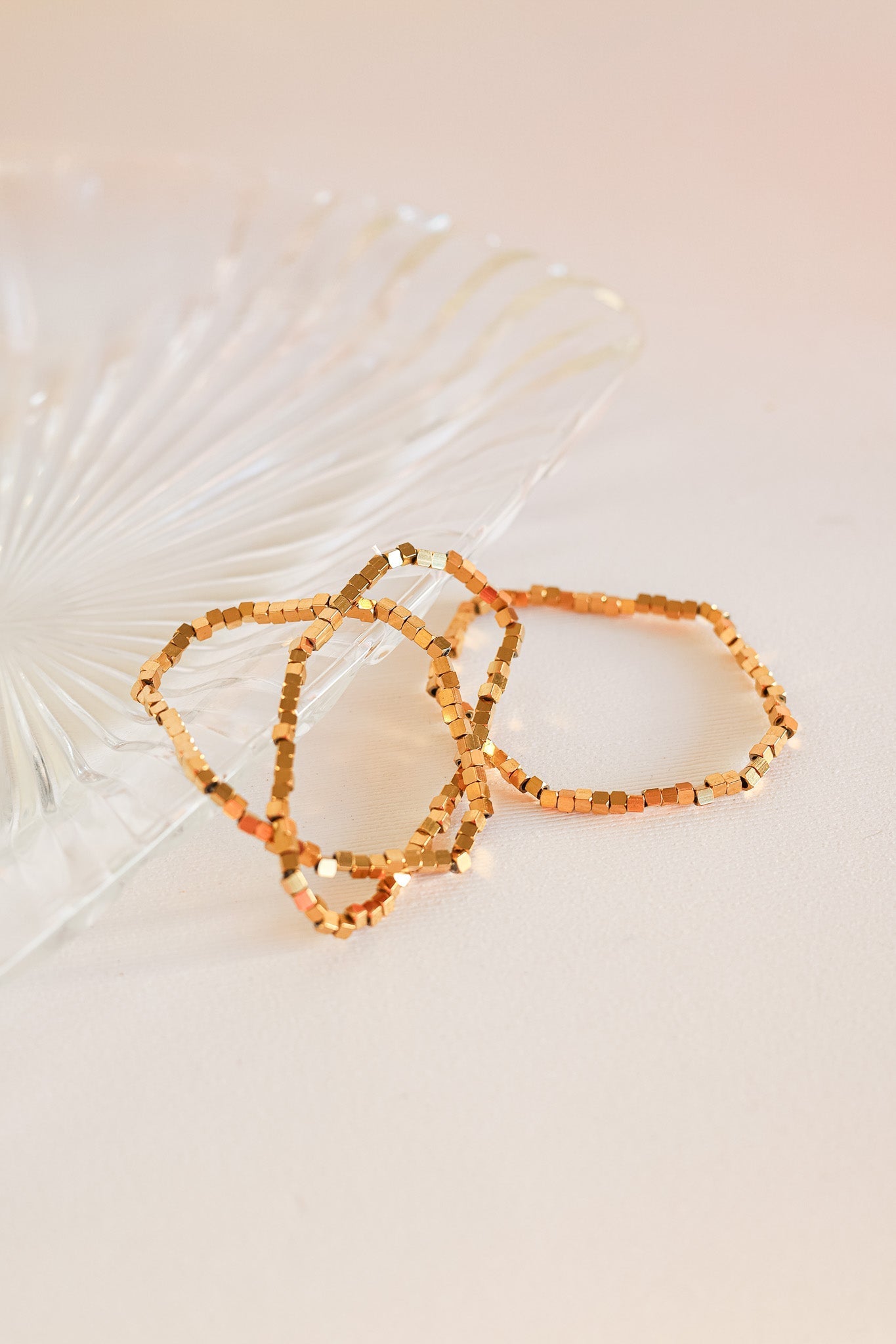 Ember Beaded Stretch Bracelets