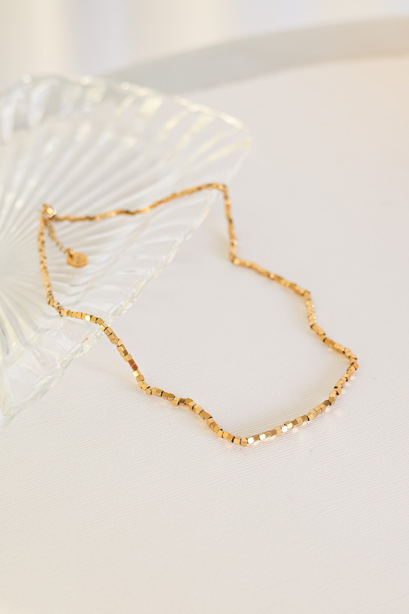 Ember Adjustable Beaded Necklace