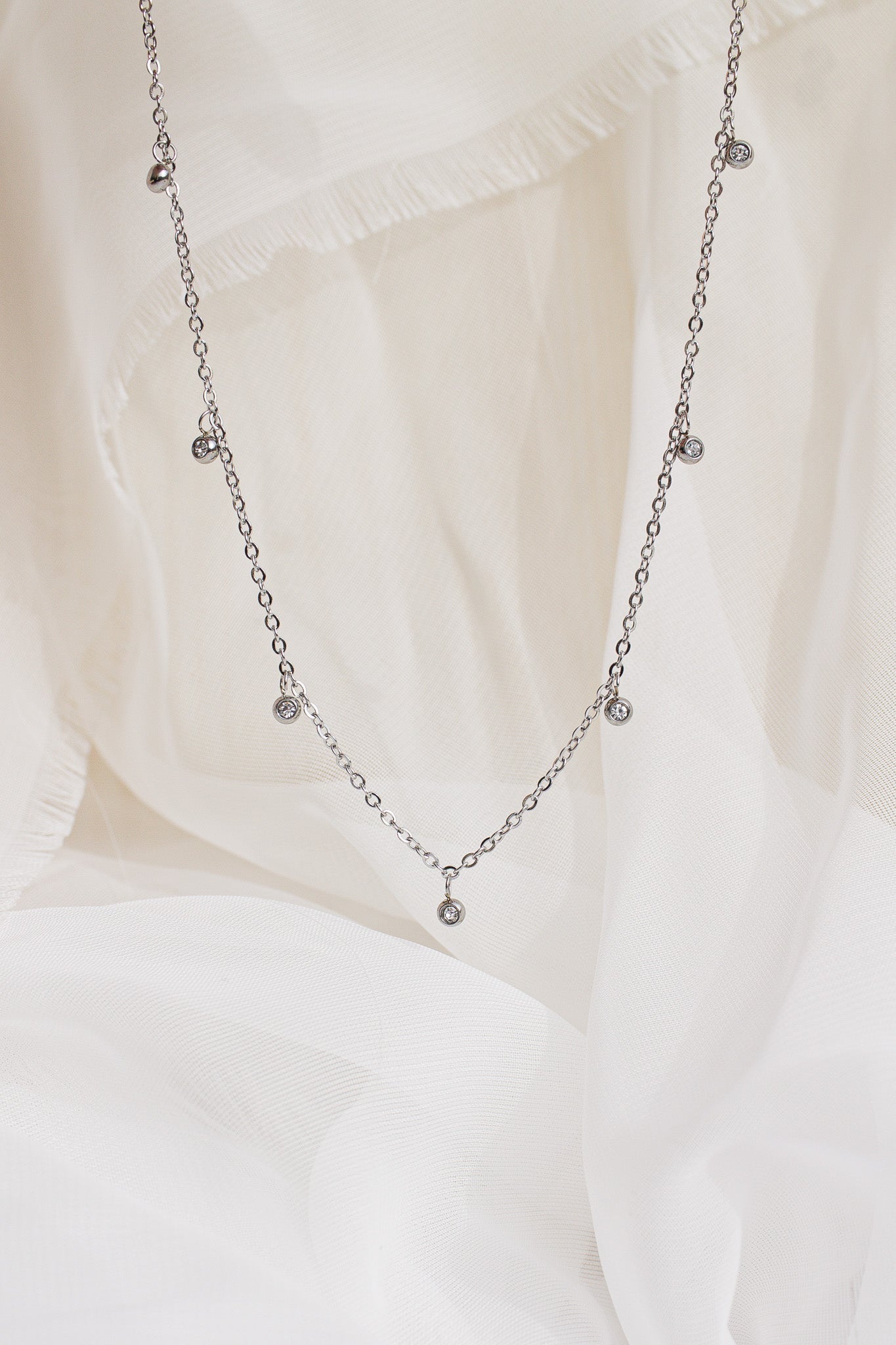 Adaline Crystal Charm Necklace