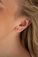 Raindrop Crystal Stud Earring