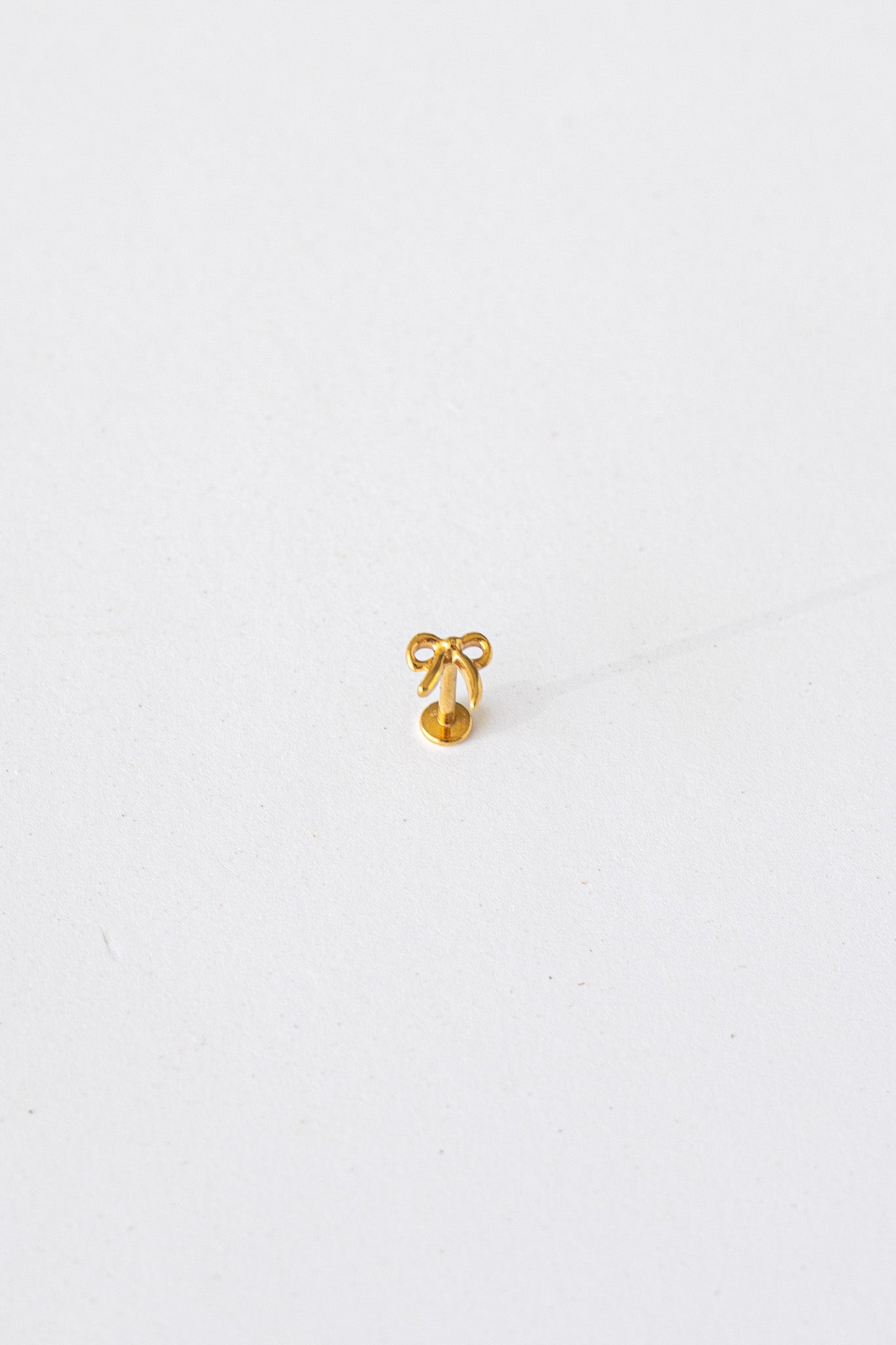 Bow Flat Back Stud Earring 2.0