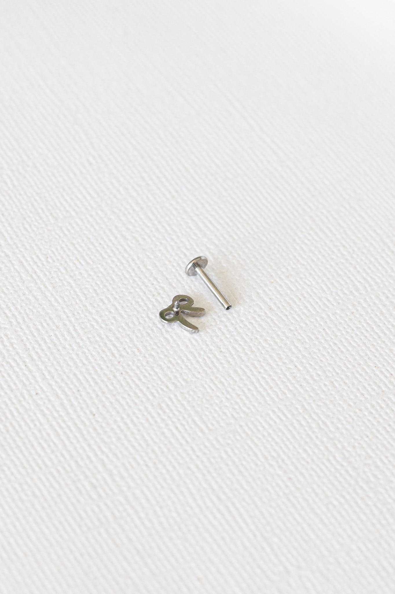 Bow Flat Back Stud Earring 2.0