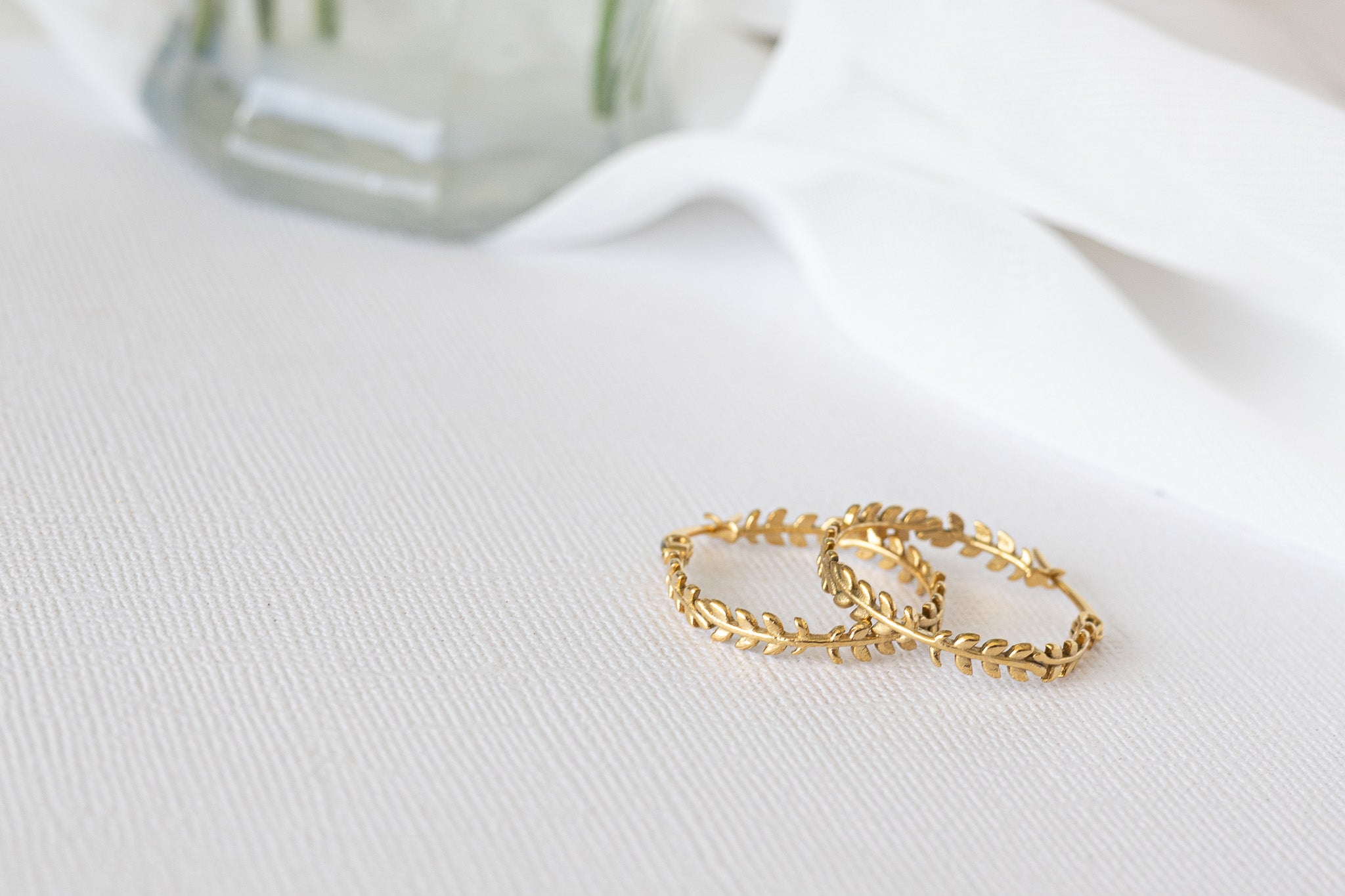 Ivy Hoop Lightweight Earrings