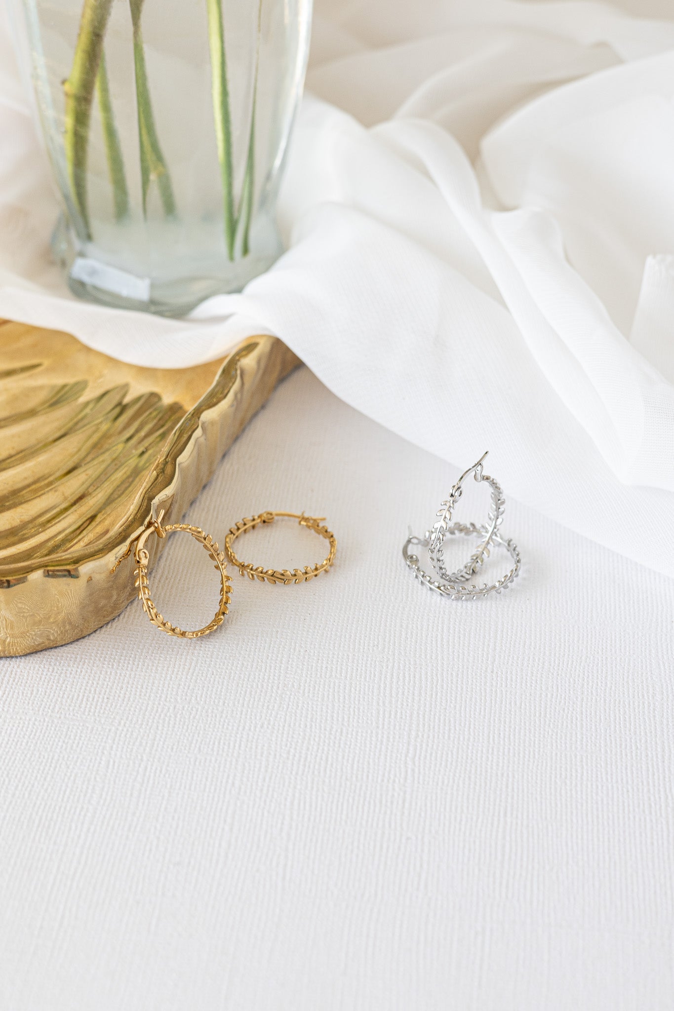 Ivy Hoop Lightweight Earrings