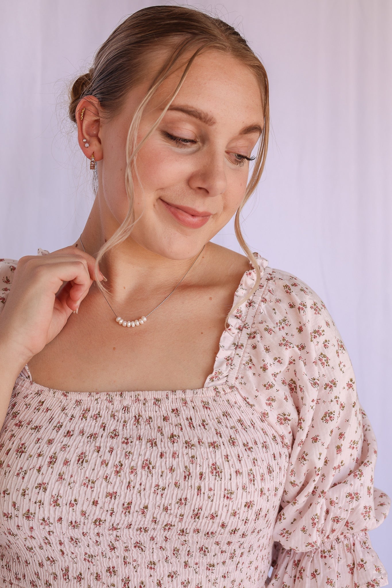 Pirouette Freshwater Pearl Necklace